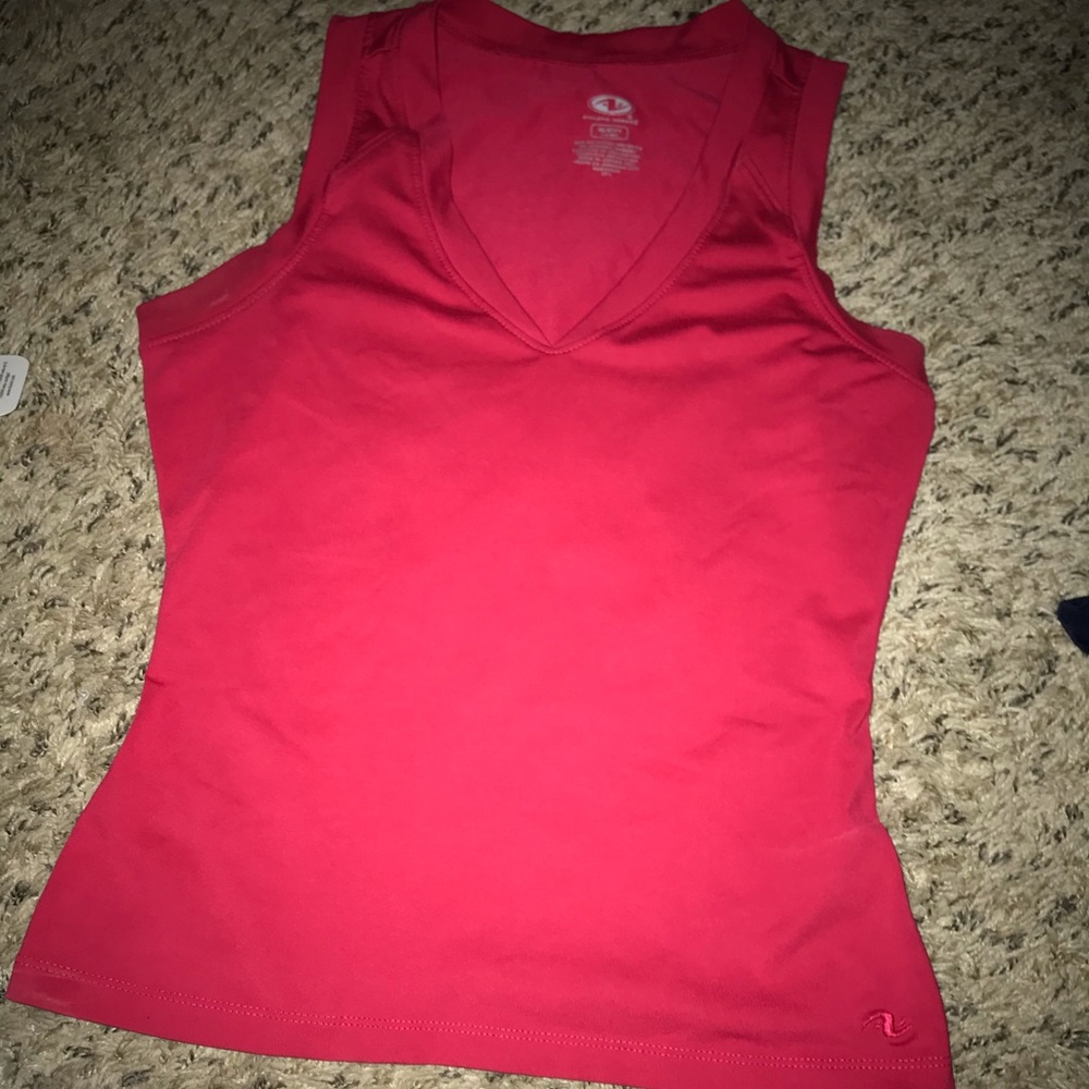 Pink work out shirt small